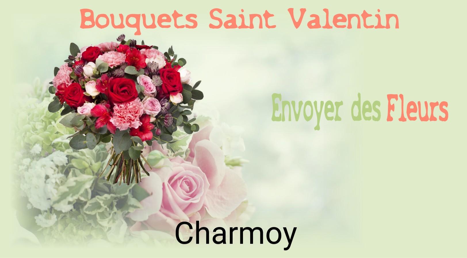 Roses de Saint-Valentin livrées à Charmoy